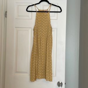 Yellow summer dress